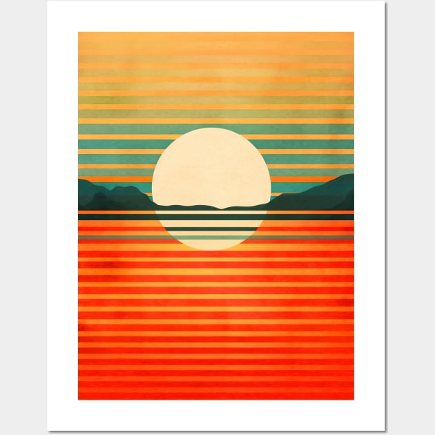 Sunset Wall Art by Creativa Land